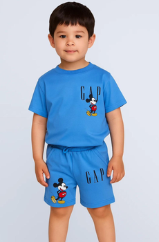 Спортивний костюм (футболка+шорти) GAP Mickey Mouse (Міккі Маус) 110/116 см Разноцвет TRW300625