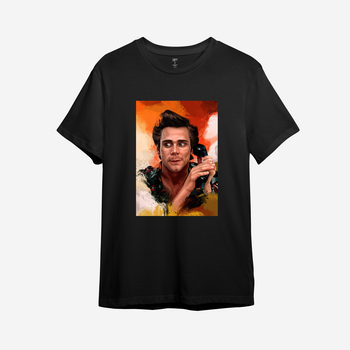 Футболка з принтом ТiШОТКА Ace Ventura. Ace Ventura: Pet Detective XXL Чорний (1063260178)