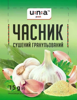 Чеснок Una pack гранулированный 15 г