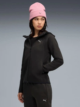 Толстовка на молнии с капюшоном женская Puma Evostripe 68814101 M Black (4069157422963)