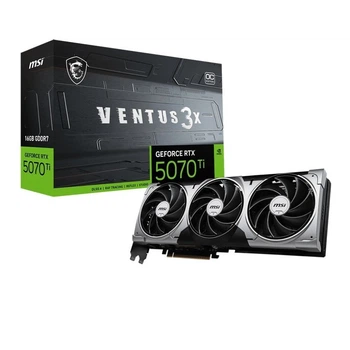 Відеокарта GeForce RTX 5070 Ti 16GB GDDR7 PCIe 50 з підтримкою AI та трасування променів, чорна