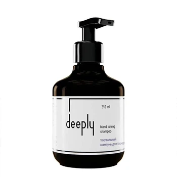 Тонировочный шампунь Deeply Blond Toning для нейтрализации нежелательной желтизны волос, 250 мл