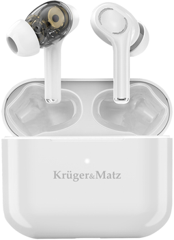 Słuchawki Kruger & Matz M4 Pro White (5901890069519)