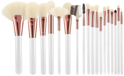 Zestaw pędzli do makijażu Tools For Beauty Mimo 18 szt (5903018900278)