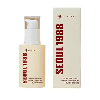 Сироватка K-Secret Seoul 1988 Serum: Retinal Liposome з ретиналем 2% і чорним женьшенем, 30 мл