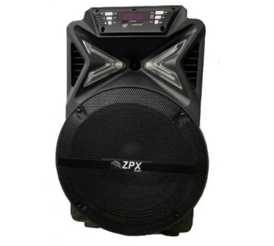 Колонка-чемодан ZX-7781 15" 350W акустическая система с аккумулятором 12В 12Ач