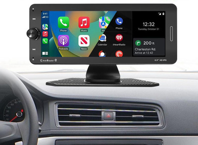 Портативный экран 7 дюймов Carplay 601W 1024x600 беспроводное подключение
