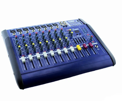 Аудио микшер Mixer BT 6300D 7ch 7-канальный вход 230В 50Гц