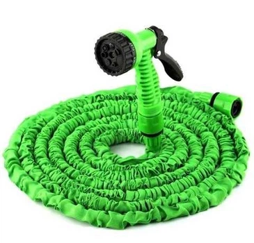 Шланг X HOSE для полива 30м тканое полотно полиэфирное увеличивается в три раза