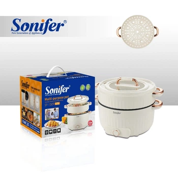 Электрическая скороварка Sonifer 4,5 л 1350 Вт термостойкий пластик