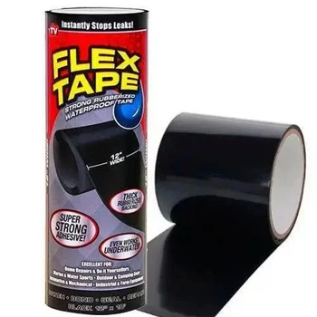 Сверхпрочная лента Flex Tape 30 см 150 см выдерживает до 50 кг