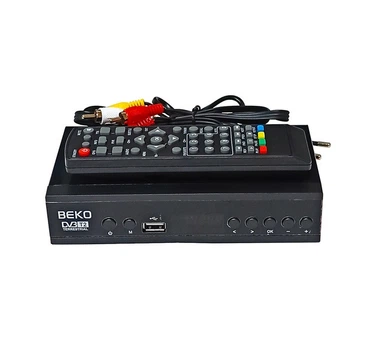 Тюнер DVB-T2 Beko METAL 9440 с поддержкой Wi-Fi адаптера и металлическим корпусом