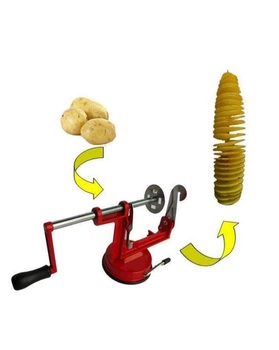 Машина для нарізки картоплі спіраллю Spiral Potato Slicer метал і пластик 26 х 11 х 14 см