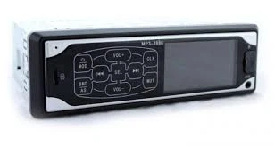 Автомагнитола MP3 3886 1DIN сенсорный дисплей 3 дюйма Bluetooth 4x50 Вт