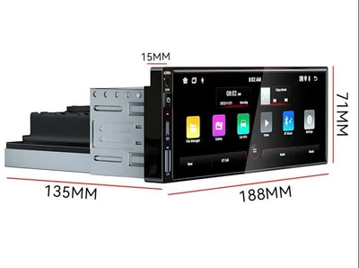 Універсальна магнітола в авто 6288-A 6.9'' Android-13 (4+64GB