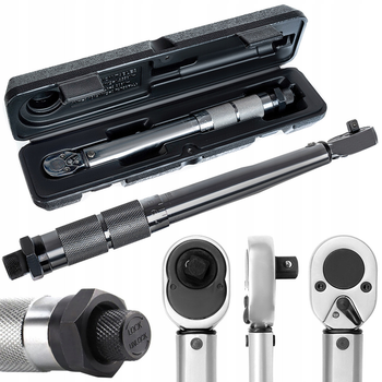 Динамометричний ключ Xtrobb 1/4" 5-25 Нм 175 мм (11745)