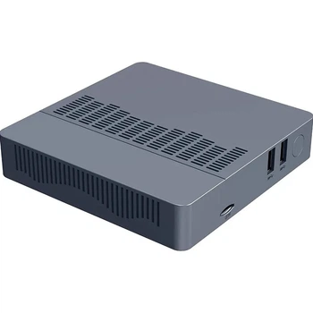 Неттоп Soyo M2 Air, Black, Celeron N4000 (2x1.1-2.6 GHz, 6 Вт), 6Gb LPDDR4 2133 MHz, 128Gb SSD, UHD Graphics 600, WiFi 5, Bluetooth 4.2, GLan, 3xUSB 3.2, HDMI/VGA, microSD, Windows 11 Pro (TLM002)