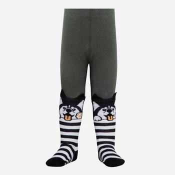 Детские колготки 8-9 лет хлопковые Conte CK Tip-Top 17С-60СП-560 128-134 (20) Хаки (4810226604717)