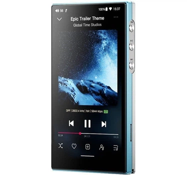 FiiO JM21 Silver – Премиальный Hi-Res аудиоплеер с двойным CS43198 и LDAC на Android 13