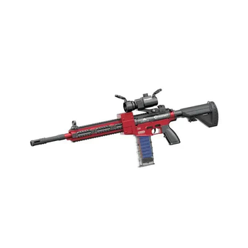 Автомат М416 ZERO Shooting Game KB 1216 м`які патрони з присосками оптичний приціл Червоний
