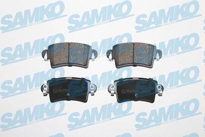 Комплект гальмівних колодок NISSAN INTERSTAR, OPEL MOVANO, RENAULT MASTER, SAMKO (5SP791)