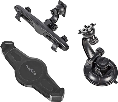 Uchwyt samochodowy Nedis Tablet Car Mount Up to 12 Window & Headrest (TCMT300BK)