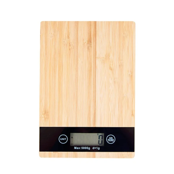 Кухонные домашние весы без чаши Matarix MX-406 5кг WOOD (149)