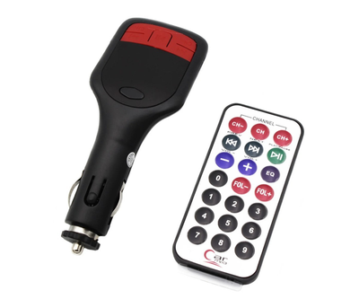 Автомобильный FM - модулятор трансмиттер USB AUX MicroSD TF Beluck FM 02 MP3 player с пультом управления (3089)