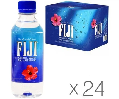 Упаковка минеральной негазированной воды Fiji, 24 шт. х 0,33 л, ПЭТ