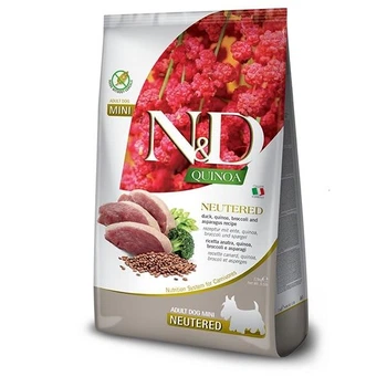 Сухой корм Farmina N&D Quinoa Duck, Broccoli & Asparagus Mini - 7 кг