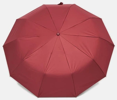 Жіноча парасолька-автомат бордова 