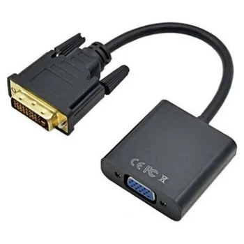Адаптер DVI-D (M) - VGA (F), STLab, Black, 13 см (U-993)