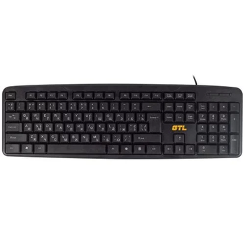 Клавиатура GTL 8125 Black, USB, Standard Office