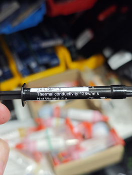 Термопаста 3ks-Liquid Metal, 5 г, шприц, 128 Вт/(м*К), жидкий металл (3K-LQMTL)