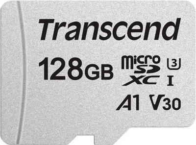 Карта памʼяті Transcend 300S microSDXC 128GB UHS-I U3 (TS128GUSD300S)