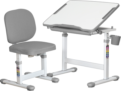 Комплект Evo-Kids стіл + стілець Evo-06 Plus Grey (Evo-06 Plus G)
