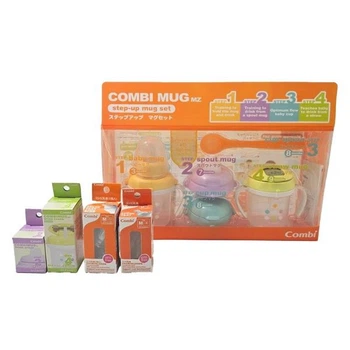 Чашки для напитков с разными насадками (3, 7 ,8 ,9 мес.) Combi (113736)