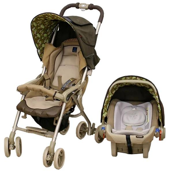 Коляска многофункциональная с переноской Combi Multi 5 Way коричневая (111529)