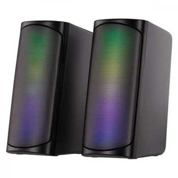 Мультимедийная акустика 2E PCS231 RGB Matrix USB Black (2E-PCS231BK)