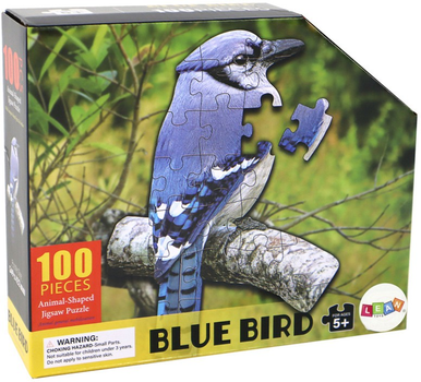 Puzzle Lean Toys Ptak 100 elementów 16506 (5905884450154)