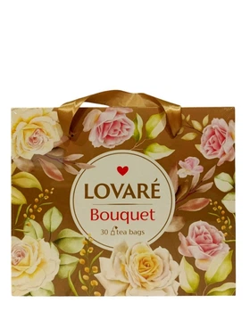 Чай Lovare Колекція чаїв Bouquet 6 смаків в пакетиках 30 шт (54491)