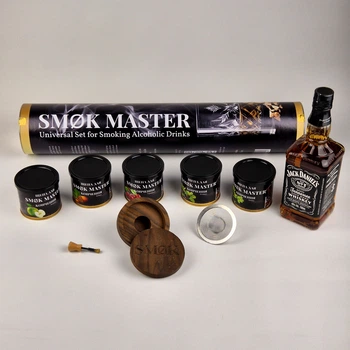 Набір для копчення коктейлів Віскі Коптильня для напоїв SMOK MASTER (6)