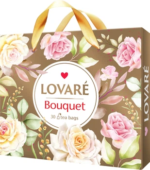 Коллекция чая Lovare Bouquet 6 видов по 5 шт