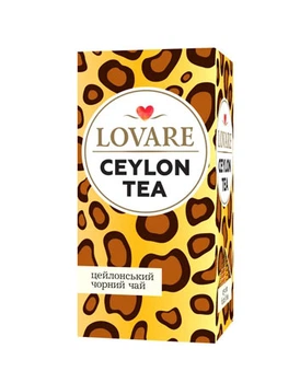 Чай пакетированный цейлонский Lovare Golden Ceylon черный 24 шт. (4827)