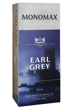 Чай Monomax EARL GREY чорний в пакетиках 25*1,5 г (52146) от