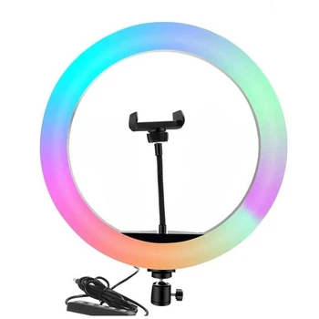 Кільцева лампа RGB МJ36 (36см)