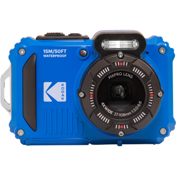 Фотоапарат Kodak WPZ2 16МП / CMOS / Full HD 30fps / 4Х зум / Wi-Fi / Водонепроницаемый / Ударопрочный / Синяя Б/В