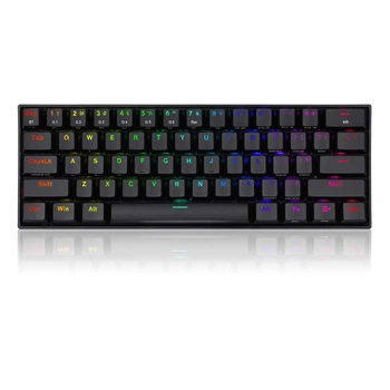 Ігрова бездротова клавіатура Redragon Draconic K530 / Механічна / Outemu Brown Switch / RGB підсвітка / UKR / Black Б/В