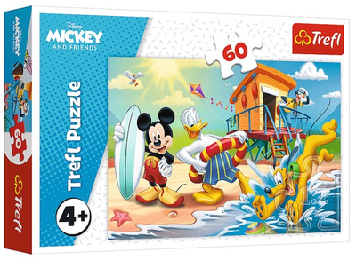 Puzzle Trefl Ciekawy dzień Mikiego i przyjaciół 60 elementów 17359 (5900511173598)