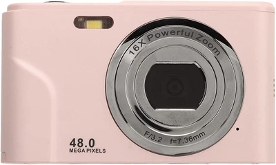 Фотоаппарат KOASDVS 48Мп / CMOS / 16Х зум / Розовый Б/В